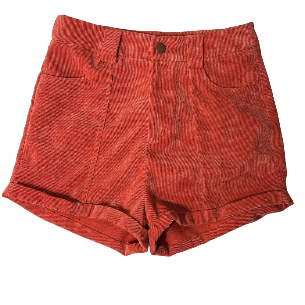 Zaful High Waist Red Shorts